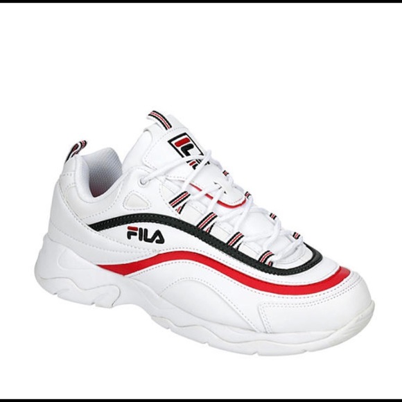 fila ray green red